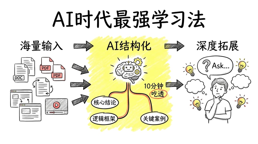 示例图1：AI时代最强学习法